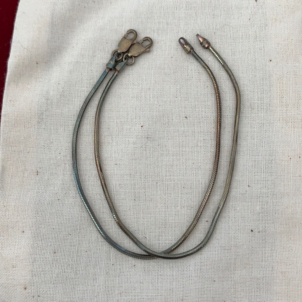 Two Silver Bracelets - image 1